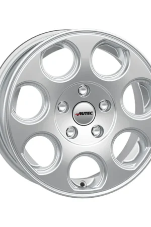 Holiday Sale AUTEC Yuna Alloy Wheel 15x6 ET30 5x112 Brilliant Silver 66.6mm CB