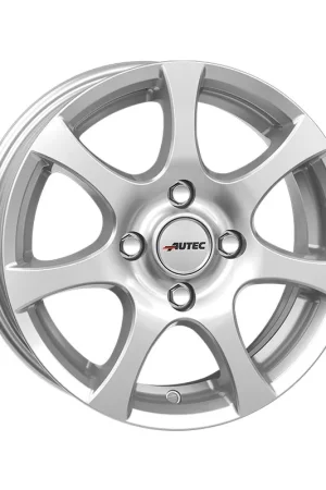 AUTEC Zenit Alloy Wheel 14x5.5 ET38 4x100 Brilliant Silver 60.1mm CB Free Delivery