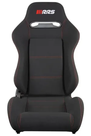 Deal RRS Reclining Bucket Seat Black With Slider Non-FIA