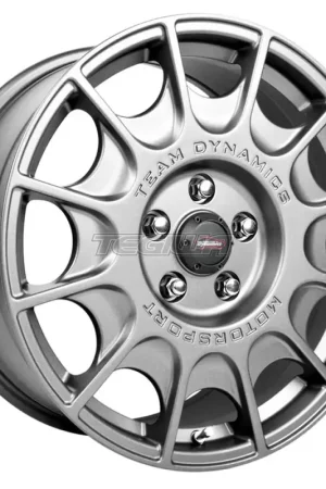 While Supplies Last Team Dynamics Pro Rally Alloy Wheel 18x8 ET50 5x120 Hyper Silver 65mm