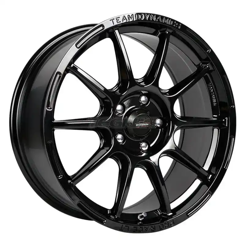 Team Dynamics Pro Race LT Alloy Wheel 18x8 ET40 5x112 Gloss Black 73mm Price Drop
