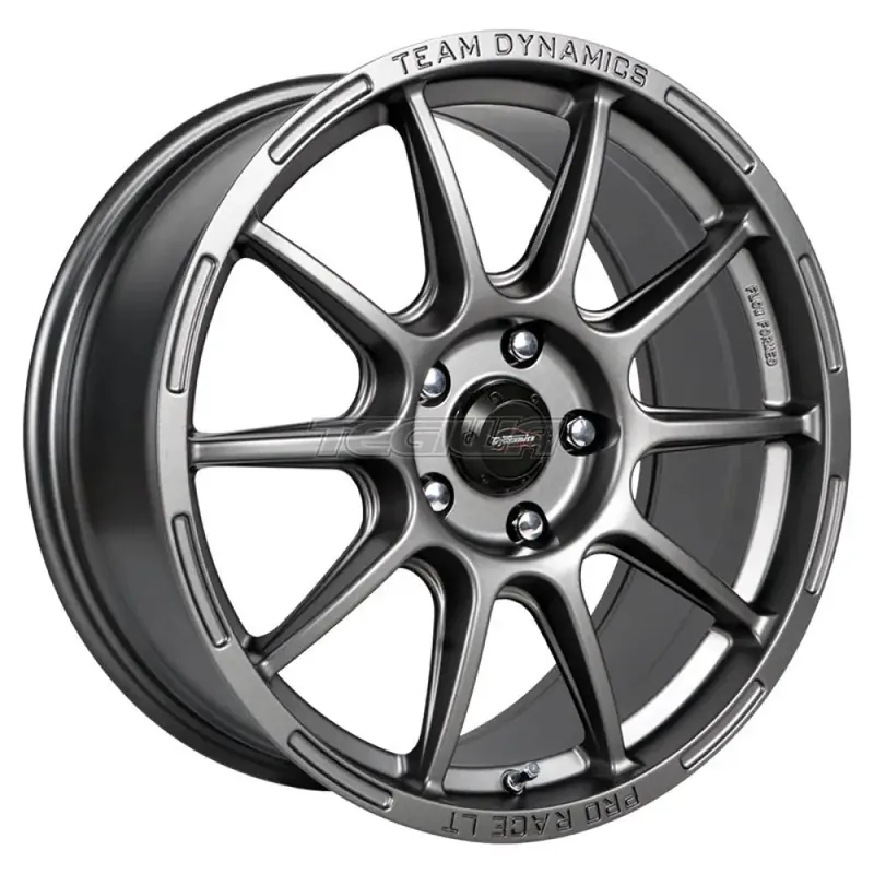 While Supplies Last Team Dynamics Pro Race LT Alloy Wheel 18x8 ET35 5x120 Matt Gunmetal 72
