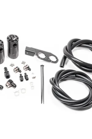 Budget Radium Engineering Dual Catch Can Kit Fluid Lock Nissan Z33 V35 VQ35DE