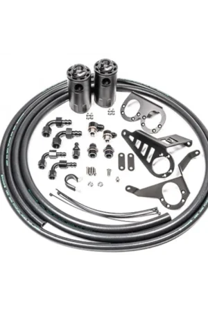 Radium Engineering Dual Catch Can Kit Fluid Lock Toyota Supra MK4 94-0 New Arrival