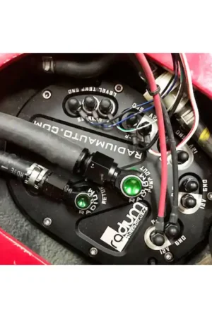 Radium Engineering Fuel Hanger Surge Tank Feed - Microglass Filter Maz Sale