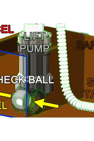 Premium Radium Engineering Fuel Hanger Surge Tank Walbro GSS342 AEM 50-1200 Ma