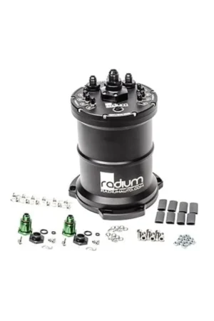 Radium Engineering Multi-Pump Ti Automotive E5LM Fuel Surge Tank - Pum Fast Shipping