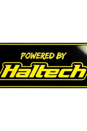 Haltech Powered By Haltech Vanity Plate 380mm x 140mm Low Price