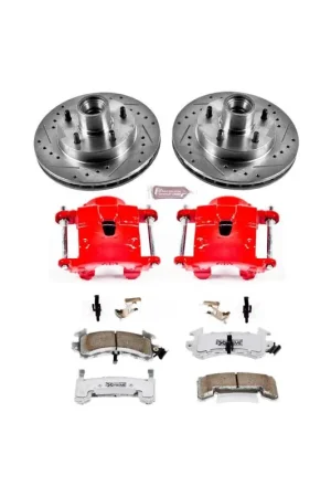 Trending Power Stop 79-81 Buick Century Front Z26 Street Warrior Brake Kit w/Ca — PMD Premier Motoring Development