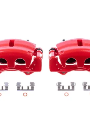 Power Stop 09-12 Chevrolet Colorado Front Red Calipers w/Brackets - Pa — PMD Premier Motoring Development Luxury