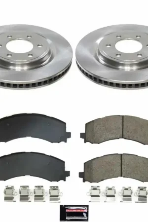 Top Pick Power Stop 22-23 Ford F-150 Lightning Front Autospecialty Brake Kit — PMD Premier Motoring Development