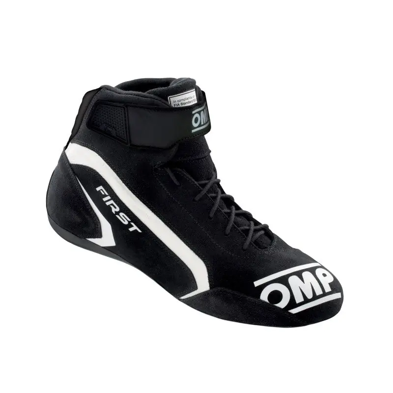 OMP First Shoes My2021 Black - Size 43 (Fia 8856-2018) — PMD Premier Motoring Development Special Discount