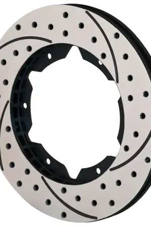 Wilwood SRP Drilled & Slotted Performance Rotor - Right Hand Side - Bl — PMD Premier Motoring Development Low Price