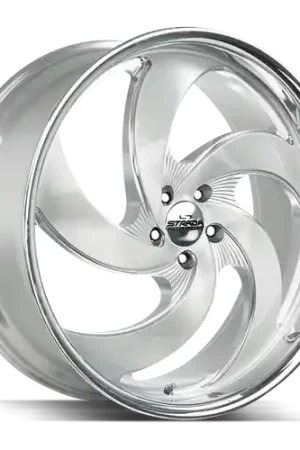 Price Drop Strada Street Classics Retro 5 5x114.3 22x10 +40 Brushed Face Silver Milled SS Lip