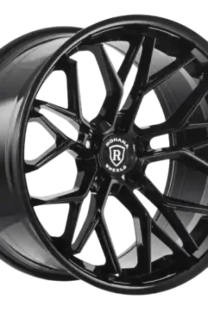 Fresh Stock Rohana RFC3 5x112 20x10 +8 Gloss Black