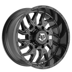 Weekend Sale TIS 544BM 2.0 6X135/6x139.7 20x9 +01 GLOSS BLACK MILLED