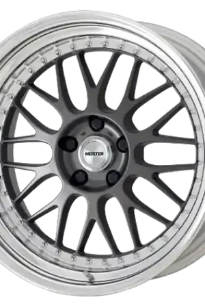 Work Meister M1 3p 4x100 18x11.5-6 O Disk Matte Gunmetal Exclusive