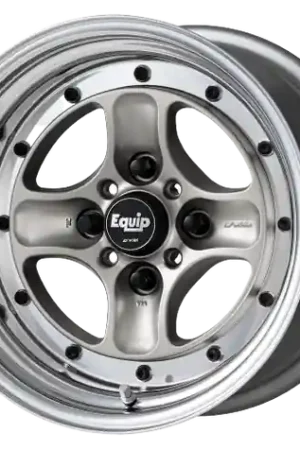 Work Equip 40 4x100 15X8.5 +16 a disk Brut Silver Grab Now