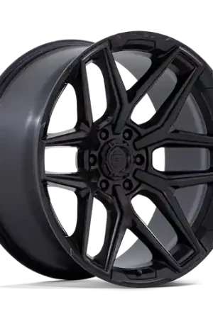 Fuel 1PC FLUX 6X139.7 18X9 +1 BLACKOUT Handmade