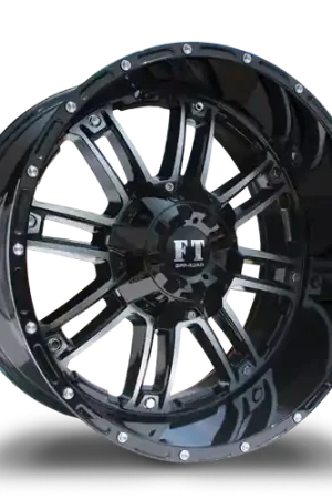 FULL THROTTLE FT8033 8x170 20x10-24 BLACK / MACHINED Shop Now