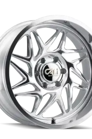 Cali Off-Road Gemini 9112 8x165.1 22x12-51 Polished/Milled Spokes Premium