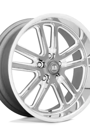 Factory Price US Mag 1PC U130 BULLET 5X127 22X11 +18 TEXTURED GUN METAL WITH MILLED EDGES