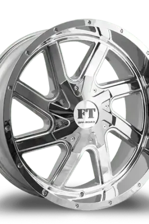 FULL THROTTLE FT1 6x135 22x12-44 CHROME Direct From Manufacturer