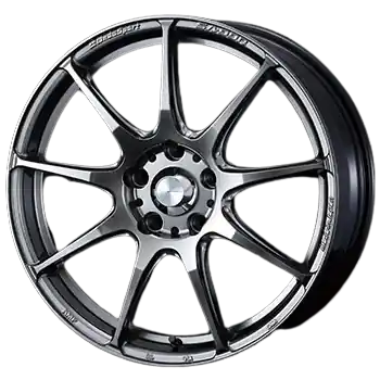 Original WedsSport SA-99R 5x114.3 17x7.5+45 Face FR / Platinum Silver Black