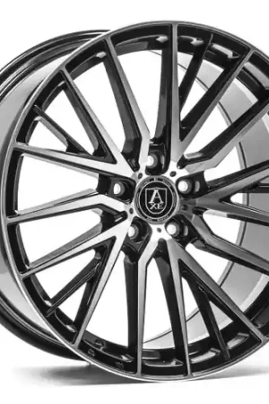 Weekend Sale Axe EX40 5x120 22X10.5+40 BLACK AND POLISHED FACE