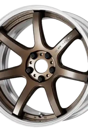 Work T7r 2P 5x108 18x10.0 +22 Matte Bronze Crafted