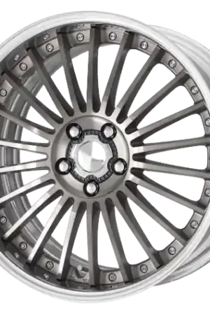 Luxury Work Lanvec Lf1 5x114.3 19x9+45 A Disk Trans Gray Polish