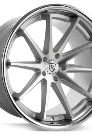 Rohana RFC10 5x114.3 20x10+40 Machine Silver/Chrome Lip Certified