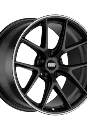 BBS CI-R 5x112 20x10 +25 Satin Black Polished Rim Protector Warranty Included