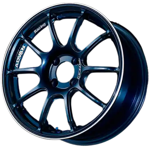 Advan RZ II 5x114.3 19x8.5+38 Racing Indigo Blue and Ring Affordable