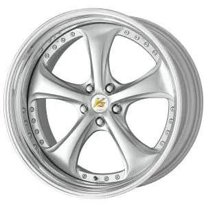 Seasonal Sale Work Wheels VS-KF 5x112 20x10+16 Light Grey Silver L Disk STEP RIM