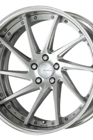 Trusted Brand Work Gnosis Cvs 5x112 19x10+22 O Disk Brush Silver Clear