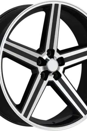 Next Day Delivery REPLICA 248 5X127 22x9.5 +10 BLACK MACHINED