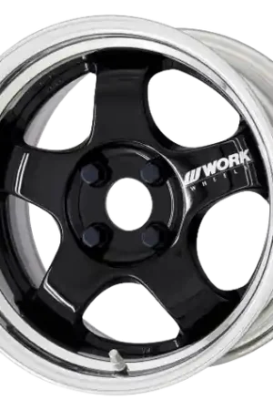 Work Meister S1 2P 5x120 15x8.5+45 O Disk Black Free Returns