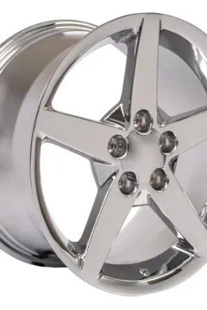 OE Wheels CV06B 5x120.65 19x10+68 Chrome Flash Sale