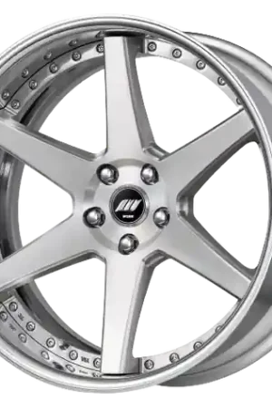 Work Zeast Black Label Bst1 5x112 20x8.5+38 R Disk Brush Silver Clear Buy Direct