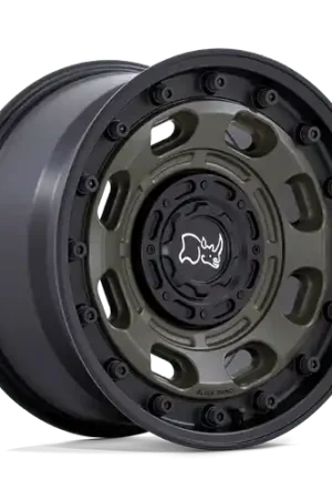 Black Rhino ATLAS 6X135/6X139.7 18X9 +0 OLIVE DRAB GREEN WITH BLACK LIP Genuine