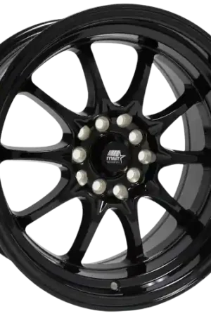 High Quality MST Wheels MT11 4x100/4x114.3 15x8.0 +0 Glossy Black