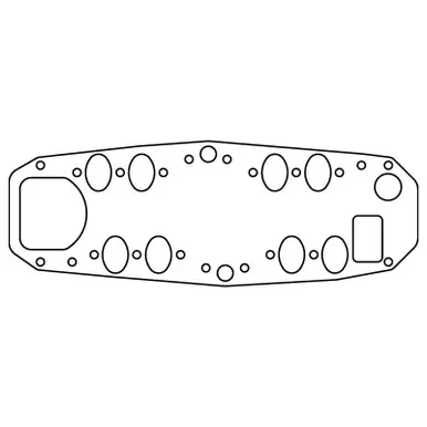 Cometic Ford 8BA/8CM Flathead V8 .060in KF Intake Manifold Gasket - 1948-1953 - C15121 Express Delivery