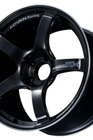 Must Have Advan Racing TC4 4x100 16x7.5 +40 BLACK GUNMETALLIC & RING