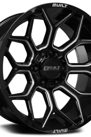 Best Choice Axe BTO-4 6x135/6x139.7 20X10 -19 GLOSS BLACK MILLED