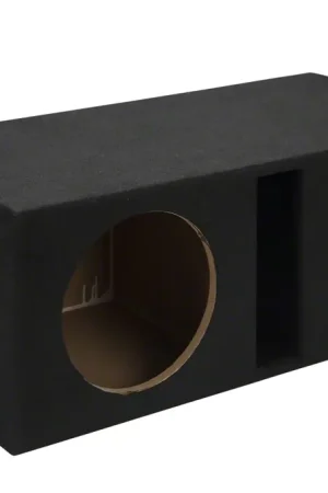 Dual 10-Inch Slot Ported Subwoofer Box; Carpeted Best Choice