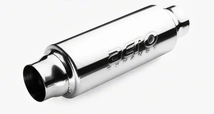 Aero Exhaust AR 25 Series Resonator; 14-Inch Overall; 2.50-Inch Inlet and Outlet Holiday Sale