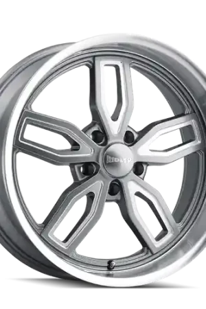 While Supplies Last Ridler 608 5x127 18x9+0 Grey W/Milled Spokes & Diamond Lip