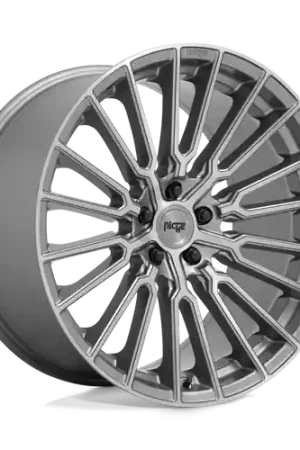 Must Have Niche 1PC M251 PREMIO 5X114.3 20X10.5 +40 PLATINUM BRUSHED