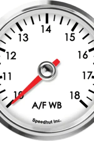 Speedhut Legacy Series 2-5/8-Inch Air/Fuel Wideband for Innovate Wideband Controller; 10-18 AFR Modern